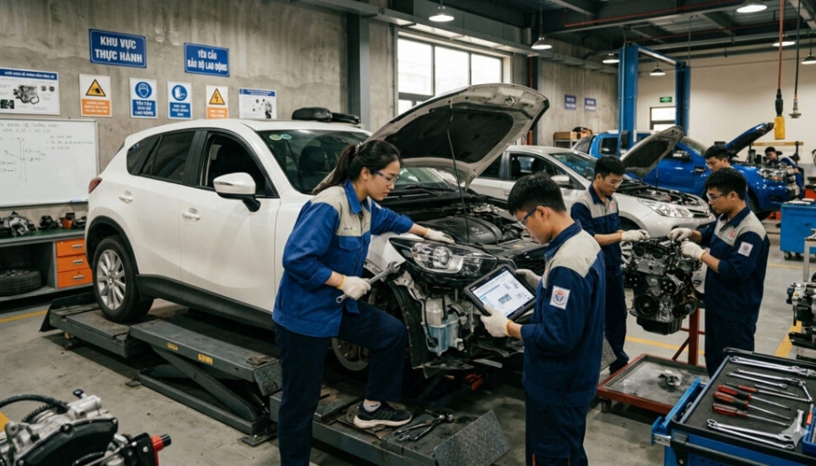 Vinfast kí biên bản ghi nhớ đào tạoi kỹ sư ô tô điện với 19 trường đại học